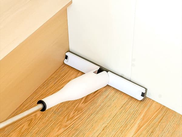 Svampmopp med automatisk urvridning vit inkl skaft och svamppad