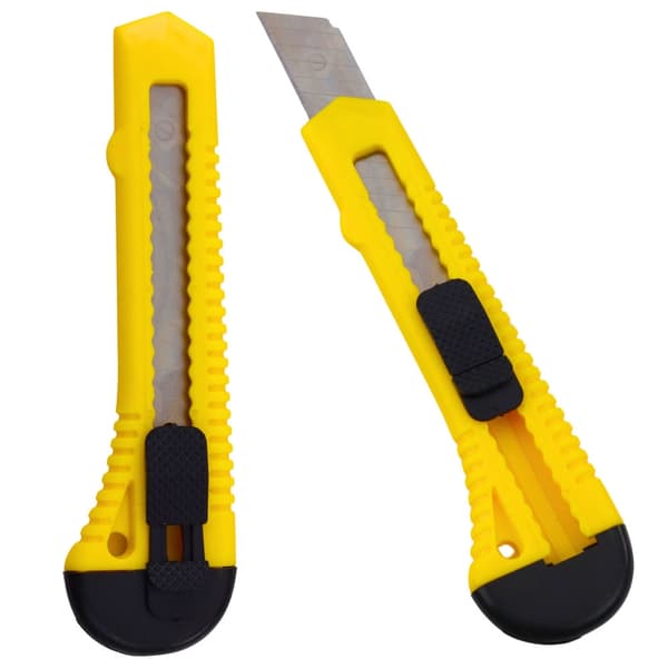 Brytbladskniv 15 cm med lås, 13 segment, ABS-handtag 1-pack