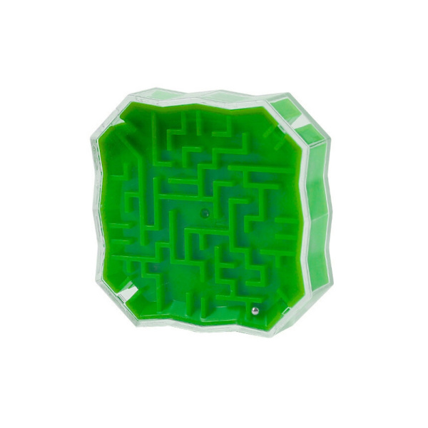 Labyrinttipeli pallolla 5x5x2 cm taskupeli lapsille 3+ CE EN71