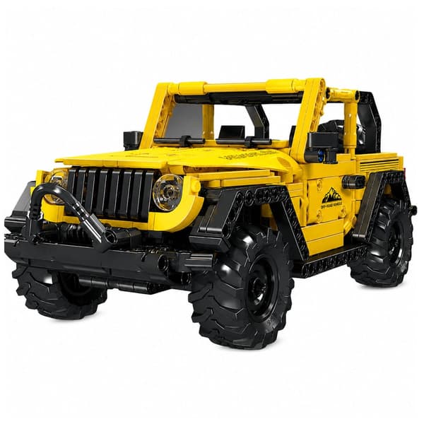 Wrangler off-road -auto rakennussarja 746 osaa ABS-muovi 30,4 cm