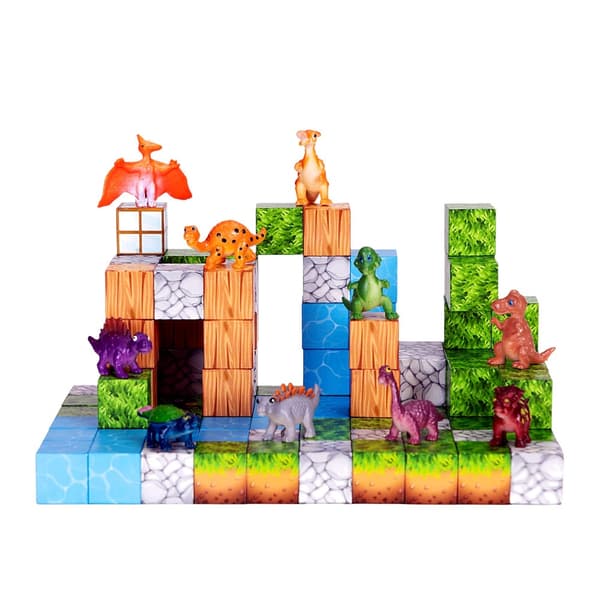 Magnetiska byggblock kuber 114-pack ABS-plast 3D byggset flerfärgad