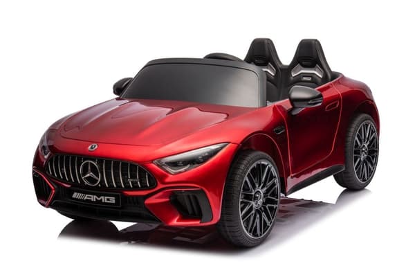Akkuauto lapsille Mercedes AMG SL63 punainen