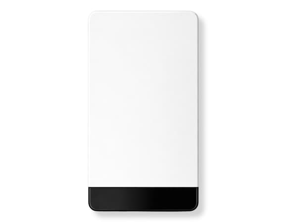 Trådbunden dörrklocka 230 V 80 dB ding-dong vit 12x7x4 cm