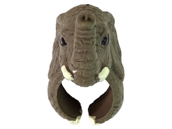 Handring leksak elefant för barn 3+ EN71 giftfria färger
