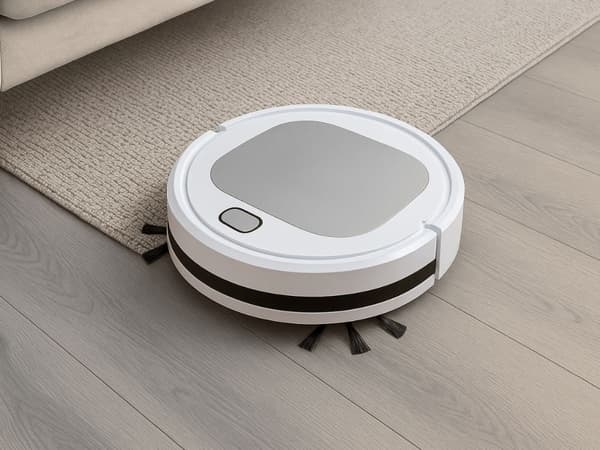 Robotstøvsuger med moppefunktion 7 cm højde USB-opladning