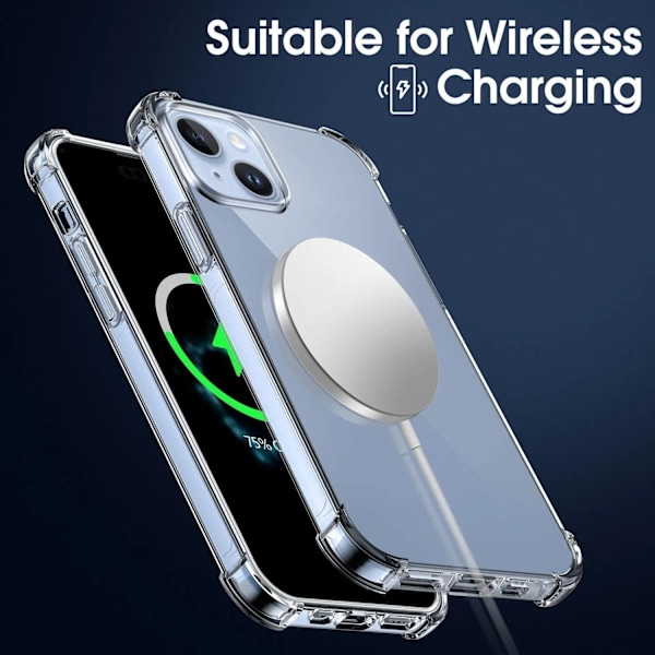iPhone 14 Silikon Shockproof Skal