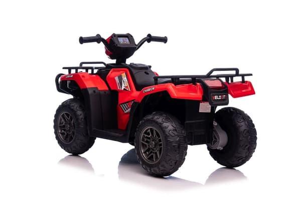 Elektrisk ATV til børn 12V 4,5Ah rød med USB/MP3