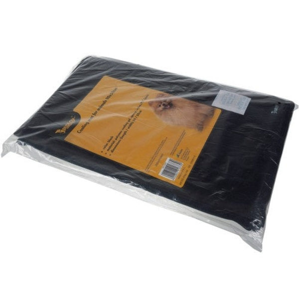 Selvkølende kølemåtte til hund/kat 88x49,5 cm sort