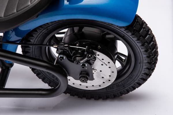 Batteridrevet motor A9902 36V blå