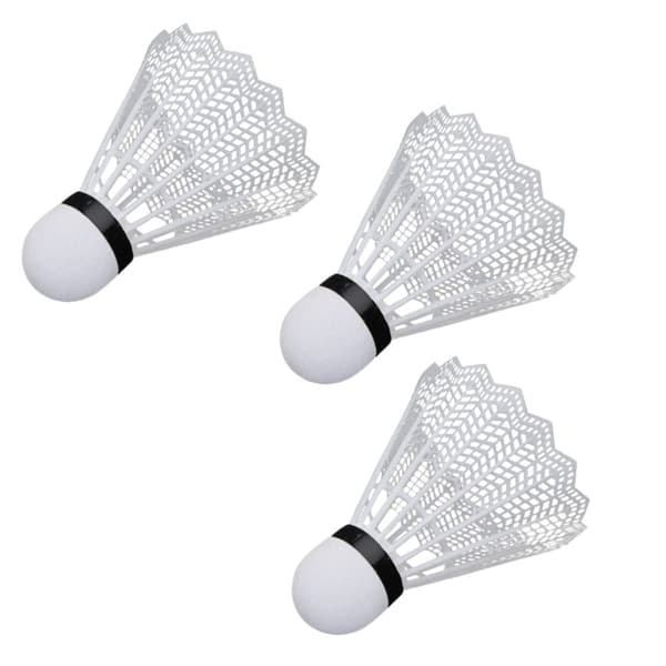 Badmintonset 2 racketar + 3 plastshuttles med bärväska