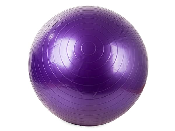 Jumppapallo 65 cm PVC violetti pumppulla