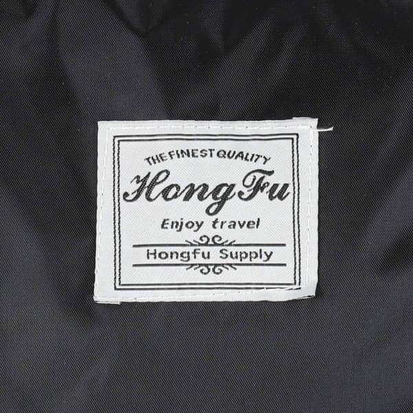 Sammenklappelig kuffert 50L vandafvisende polyester Oxford sort 360° hjul