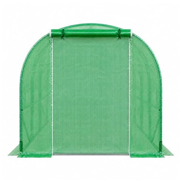 Växthustunnel polytunnel 30 m² 10x3x2 m UV12 PE 140 g/m²