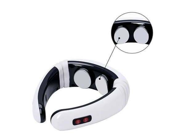 Nakkemassageapparat med impulser 6 programmer inkl. 2 elektroder