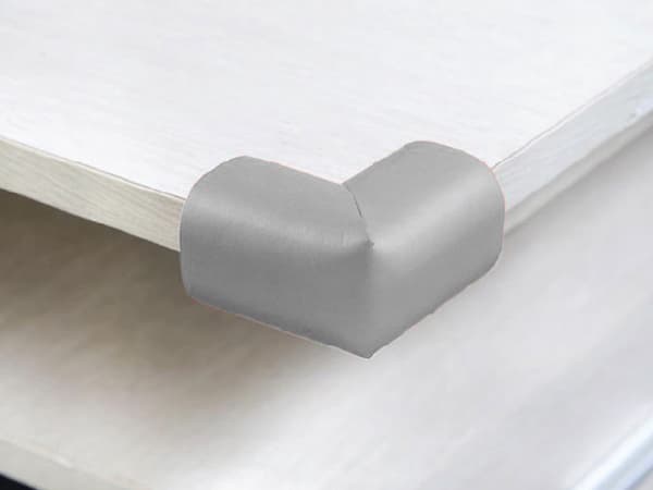 Hörnskydd skumplast grå 10 mm 55x55x35 mm 4-pack