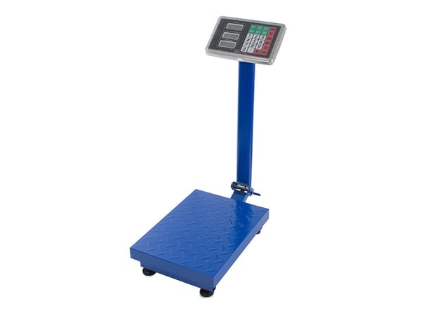 Elektronisk plattformsvåg 100 kg 20 g LCD 30x40 cm rostfritt