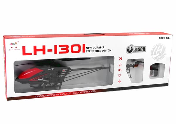 Radiostyrd helikopter LH-1301 80 cm 7,4V 1500mAh räckvidd 60 m