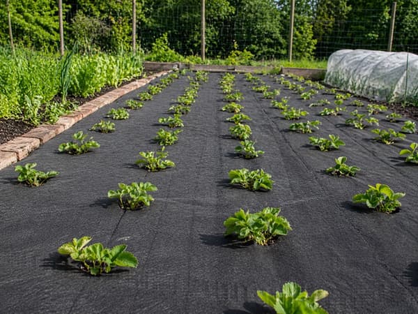 Markdug/ukrudtsdug PP 50 g/m² sort 1,5x30 m (45 m²) rulle