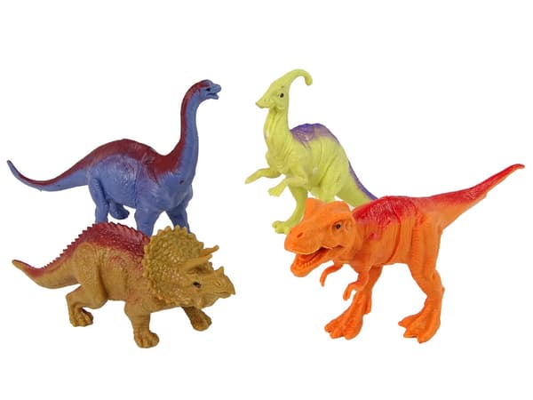 Dinosauriefigurer legetøjssæt 15 dele med tilbehør, 3+ år