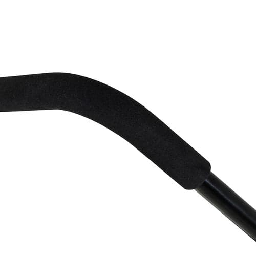Manuell löv- och gräsuppsamlare 100 l korg, justerbar borsthöjd 0–40 mm