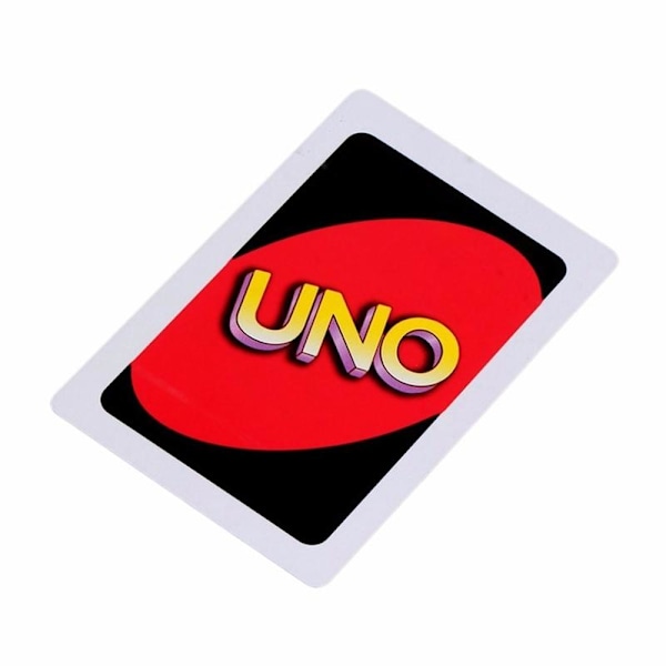 Uno basic kortspel familjespel