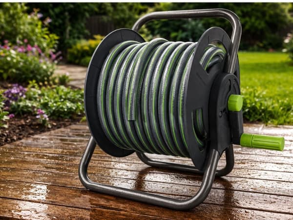 Trädgårdsslang 1/2 tum 20 m 3-lagers PVC/gummi UV-resistent