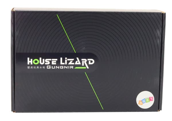 Automatisk vattenpistol batteridriven 3,7V 1200mAh 30 cm ljusbrun