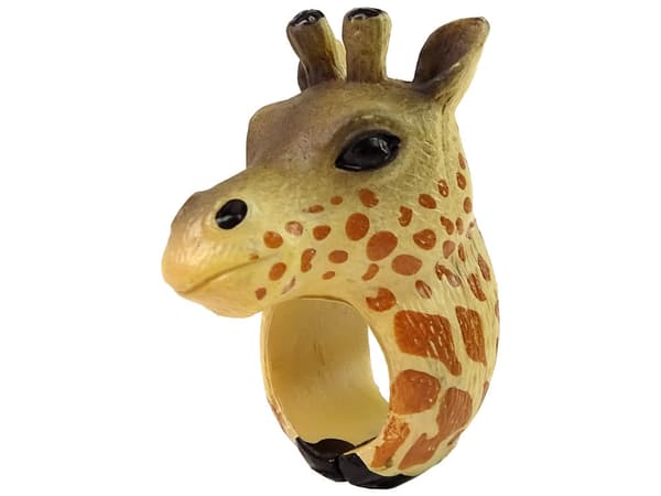 Handring giraff för barn 3+ giftfria färger EN71 5,5 cm