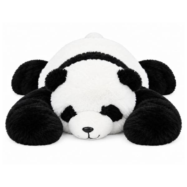 Stor plys-panda krammedyr 60 cm blød bamse