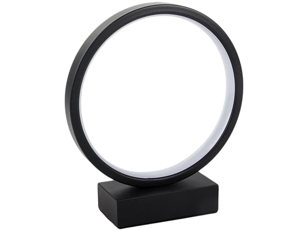 Pöytälamppu LED himmennettävä kosketusohjaus USB musta 23,5 cm