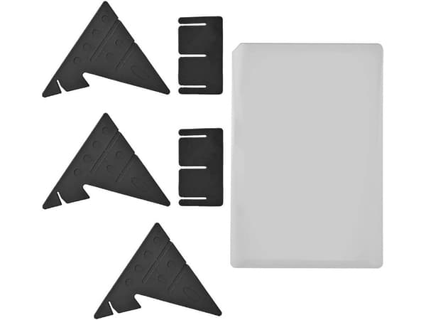 Optisk tegnebræt/skitseprojektor A5 foldbar sort til mobil/tablet