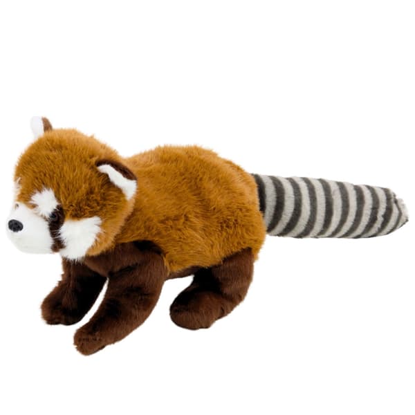 Pehmeä punapanda pehmolelu 45 cm realistinen