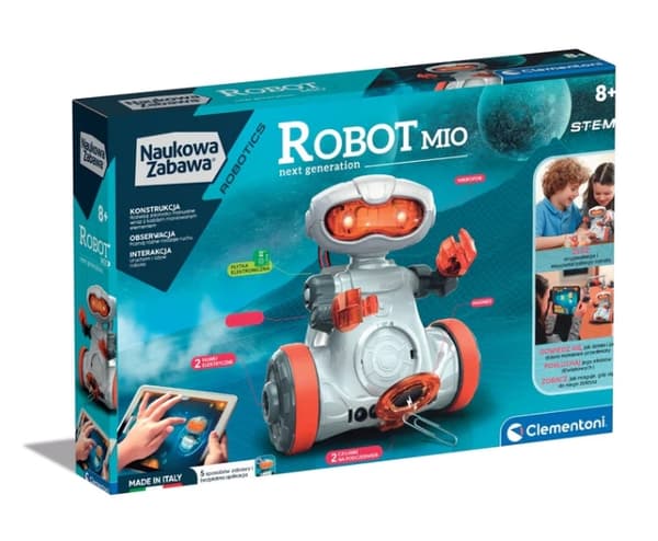 Robotbyggesæt Mio Robot med appstyring og kodning, 8+ år