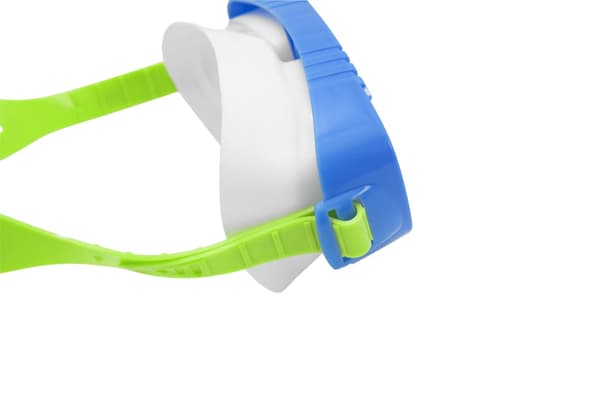 Dykmask och snorkel barn 3+ marinblå UV-skydd latexfri 2-pack