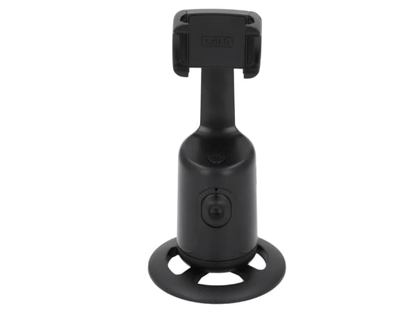 Telefonholder med ansigtssporing 360° rotation USB-C 1200 mAh
