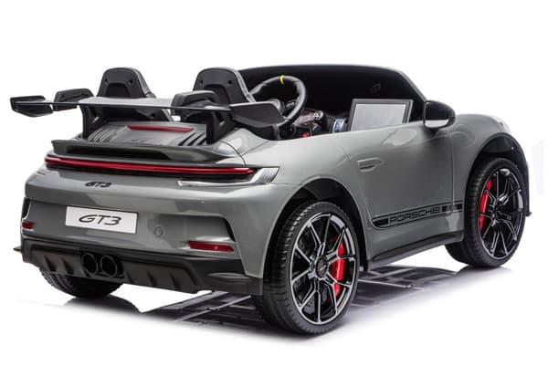 Batteridriven elbil för barn Porsche GT3 24V grå
