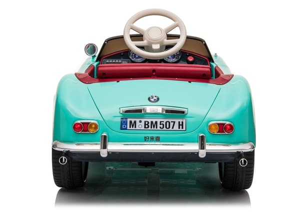 Batteridriven åkbil BMW Retro SX1938 ljusblå
