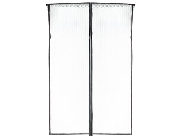Magnetisk myggenet til dør 100x210 cm sort mesh