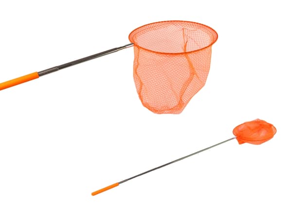 Sammenklappeligt teleskopisk sommerfuglenet 85 cm, 20 cm net, fra 3 år