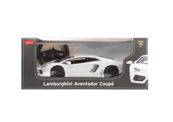 Fjernstyret Lamborghini Aventador LP700 hvid, CE/EN71, 6+ år