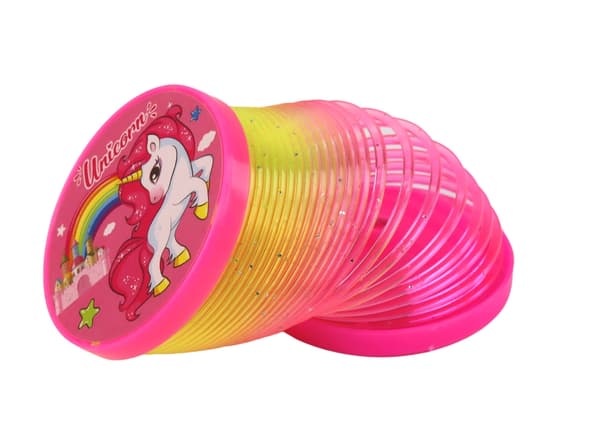 Regnbågsspringa med LED-ljuseffekt unicorn-tema, från 3 år
