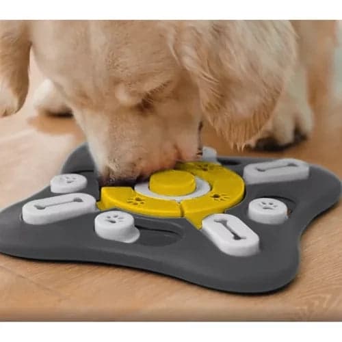 Interaktiv pusselleksak för hund, slow feeder 25,5 cm, diskmaskinssäker