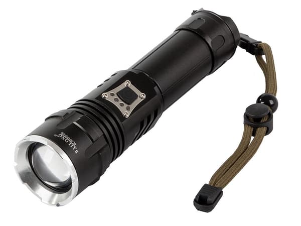 Taktisk LED-lommelygte CREE XHP160 zoom USB-C IPX5