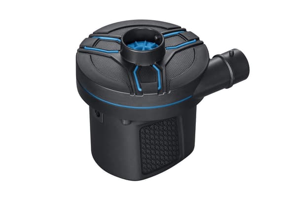 Elektrisk luftpump 490 l/min 220-240V & 12V med 3 munstycken