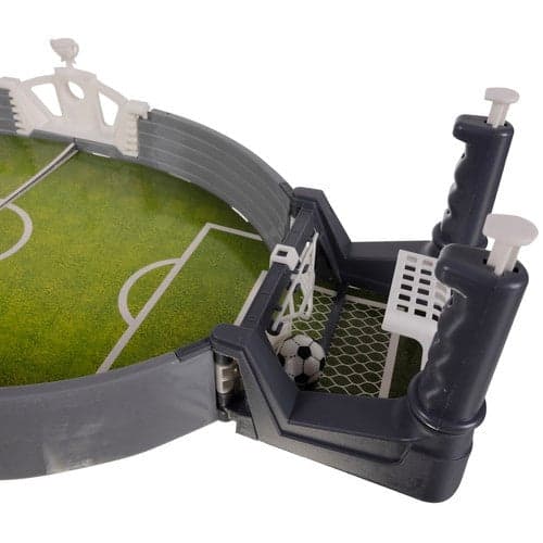 Mini fodboldspil bordspil til 2 spillere med 3 bolde 47x10x22,5 cm