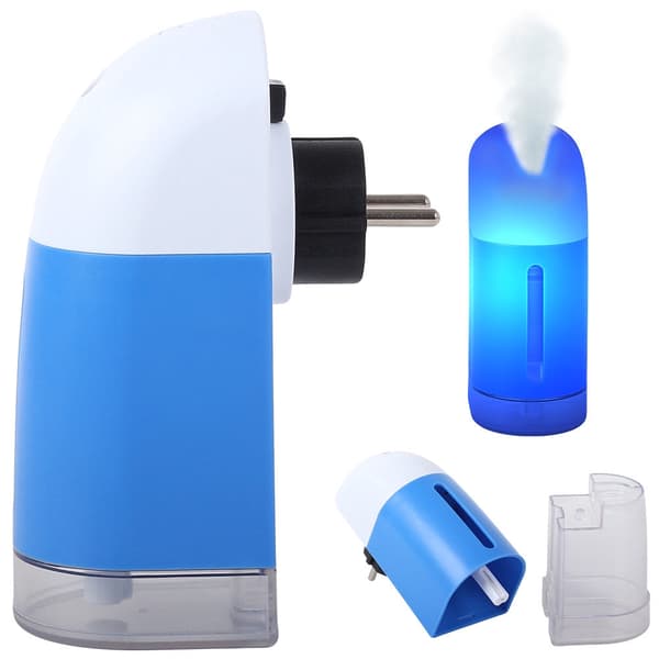 Ultralyds-luftfugter 300 ml med aromadiffuser og LED, tilfældig farve