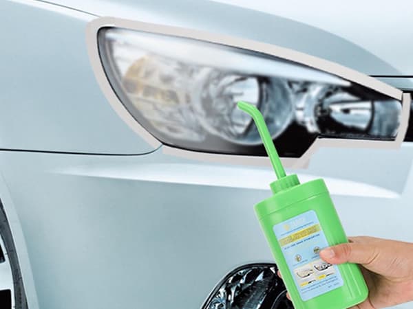 Strålkastarrenoveringskit med nano-coating 80 ml och sandpapper 1500