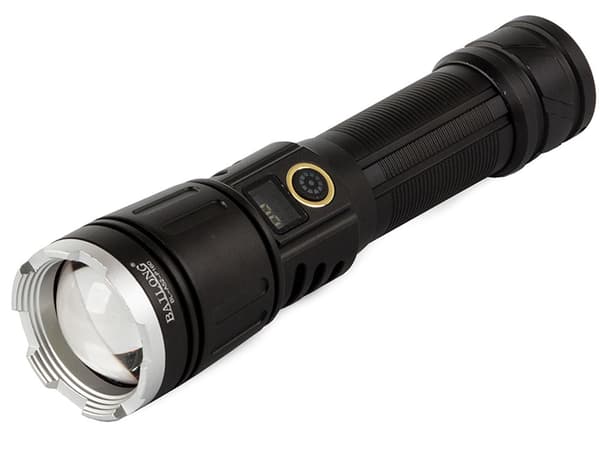 Taktinen LED-taskulamppu CREE XHP160 zoom IPX5 akulla USB-C