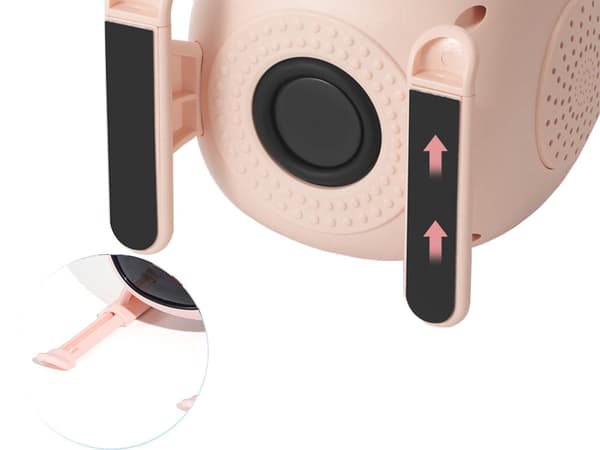 Bluetooth karaokehøjttaler med mikrofon LED USB batteri farvemix
