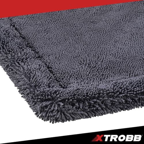 Biltorkduk mikrofiber 90x60 cm 1300 GSM dubbelsidig spiraltvinnad